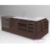 Lada pełna z impulsem 70x60x95 wenge D2227 BS/LEN